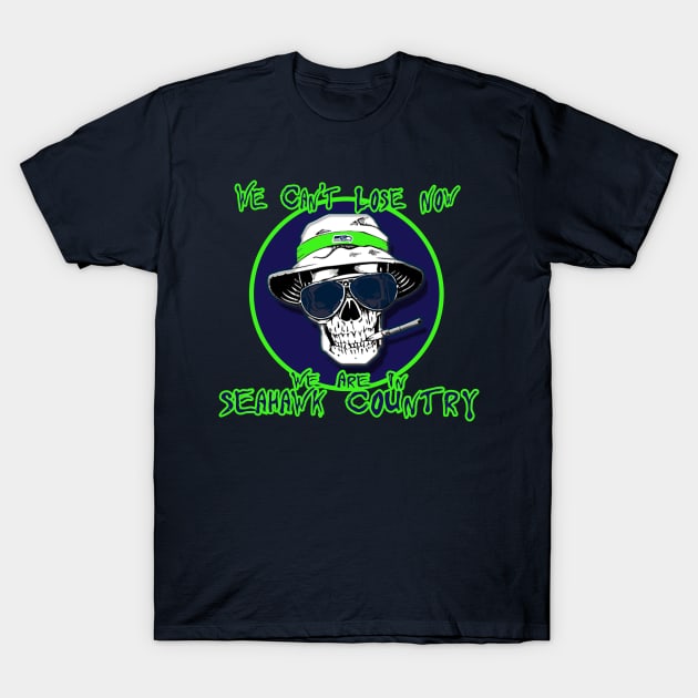 Seahawk Country T-Shirt by ZombeeMunkee